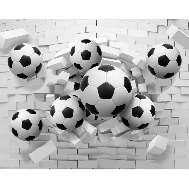 Walltastic Walltastic 3D Football Wallpaper Mural